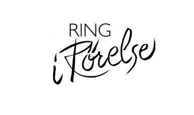 Logga Ring i rörelseNya loggan Med kalligrafi, svartvit feb 21